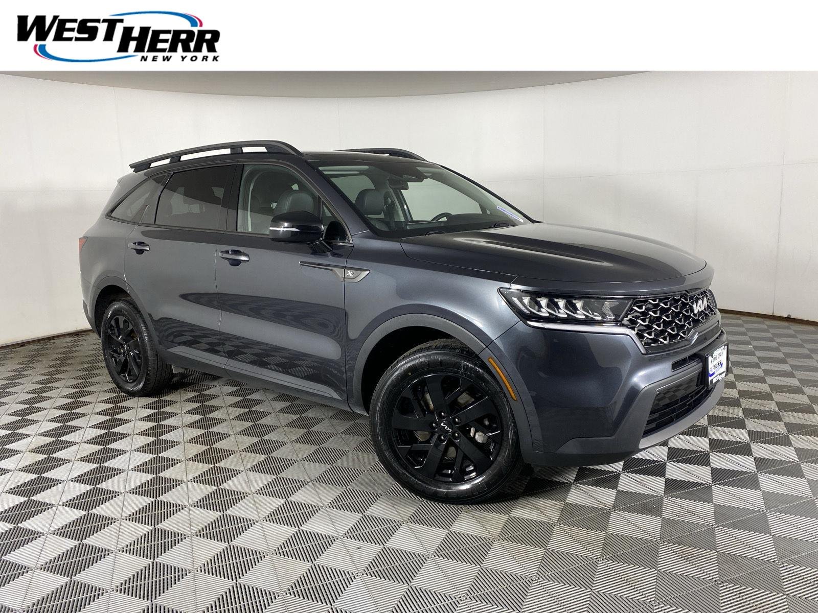 Used 2023 Gravity Gray Kia X-Line S image 1