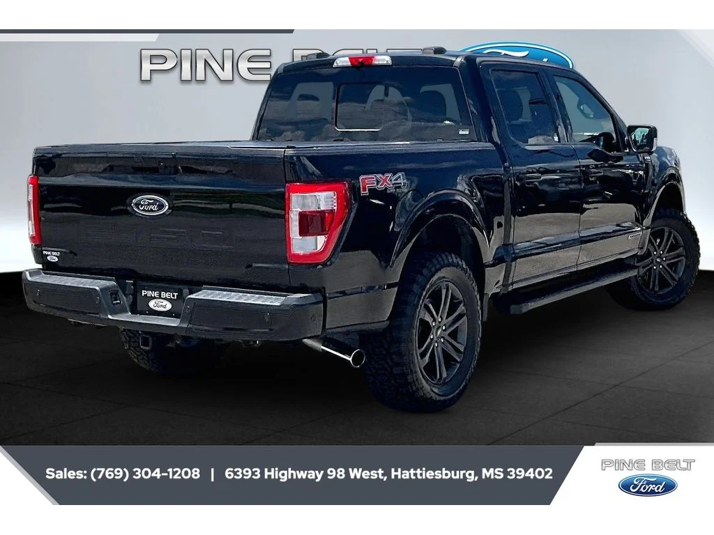 Certified Used 2021 Agate Black Metallic Ford LARIAT image 11
