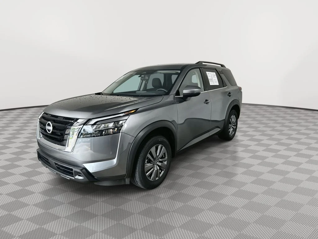 Certified Used 2025 Gray Nissan SV image 4