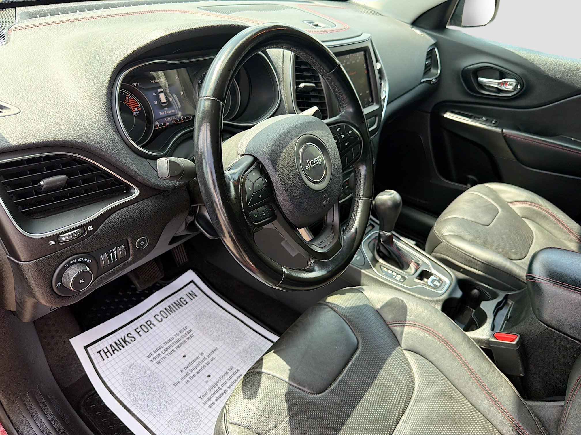 Used 2021 Velvet Red Pearlcoat Jeep Trailhawk image 26