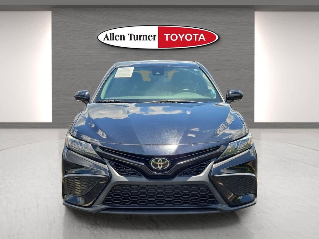 Used 2021 Black Toyota SE Nightshade image 4