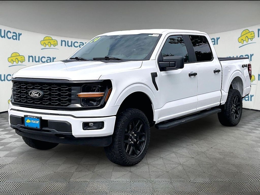 Used 2024 Oxford White Ford STX image 3