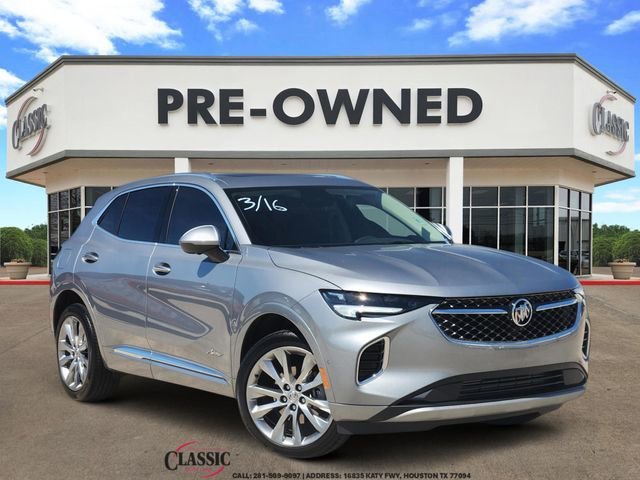 Moonstone Gray Metallic 2023 Buick Envision Avenir AWD SUV / Crossover All-Wheel Drive