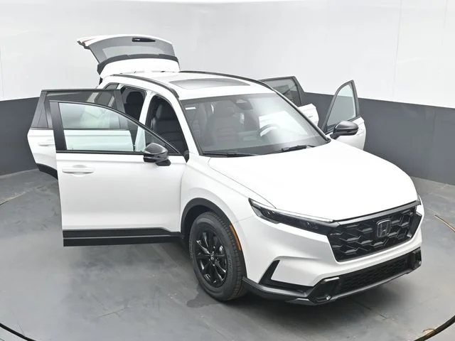 New 2026 Platinum White Pearl Honda 2WD Sport-L Hybrid image 54