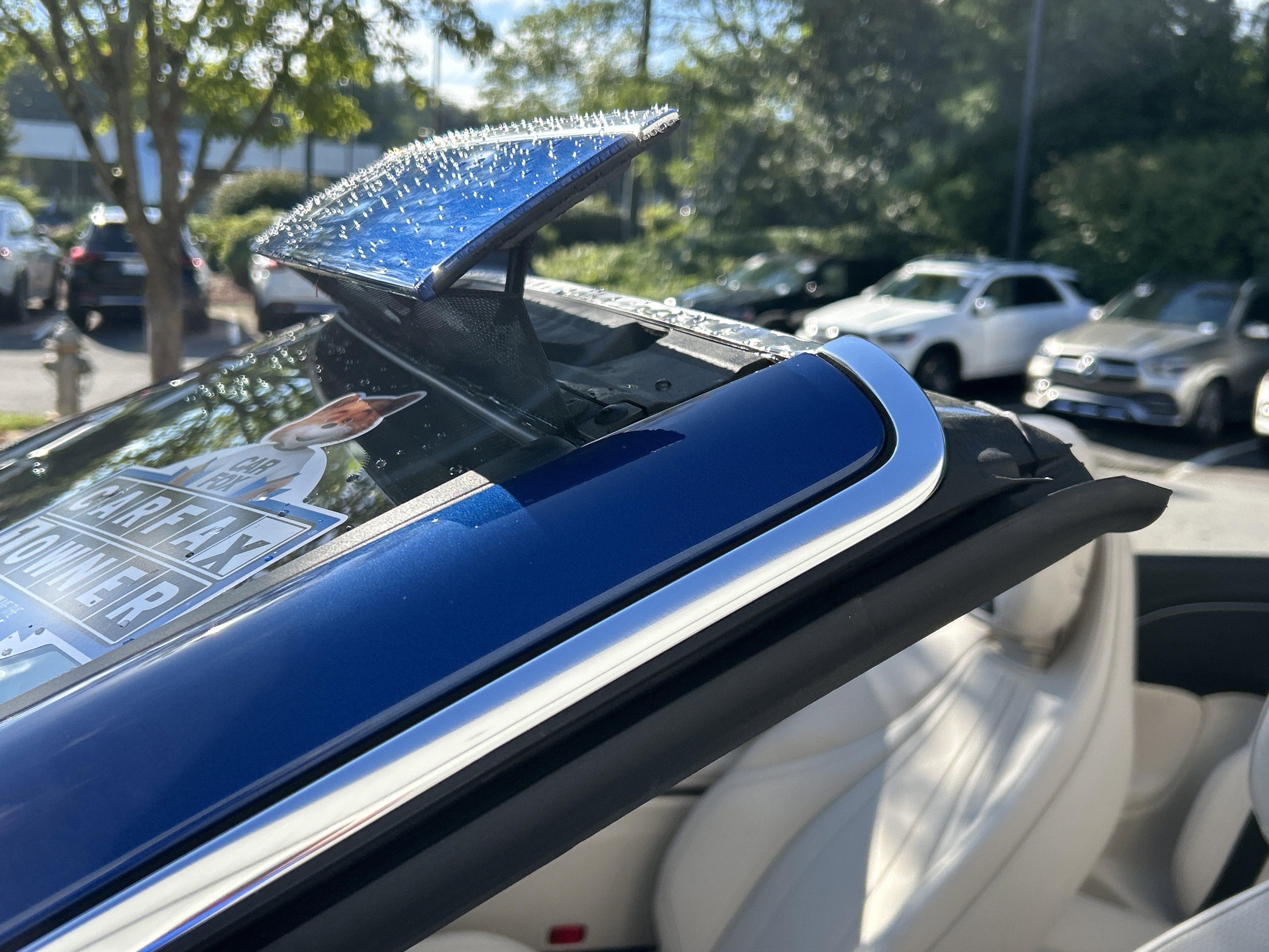 Certified Used 2025 Sterling Blue Metallic Mercedes-Benz CLE 300 4MATIC® Cabriolet image 58