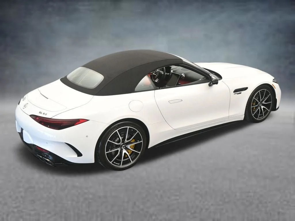 Used 2022 White Mercedes-Benz SL 63 AMG® image 61