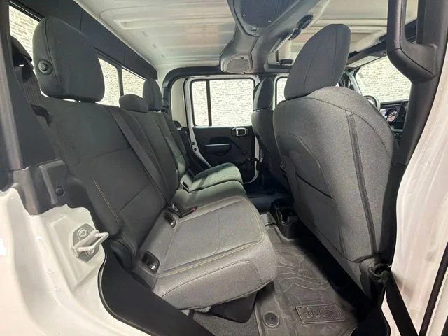 Used 2024 Bright White Clearcoat Jeep Sport image 12