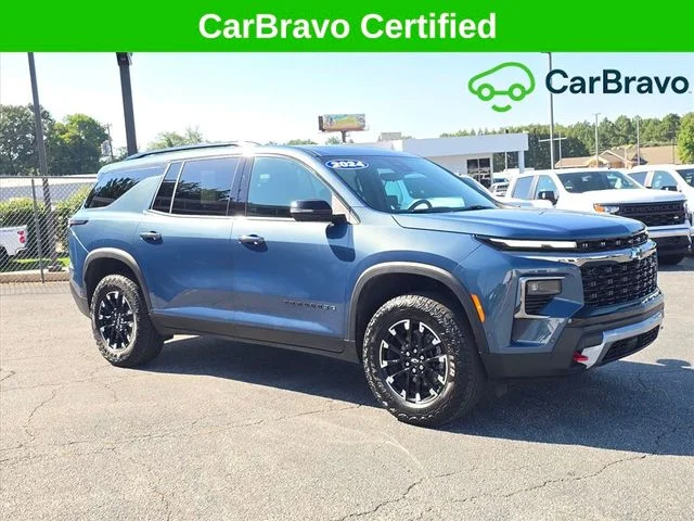 Certified Used 2024 Blue Chevrolet Z71 image 1