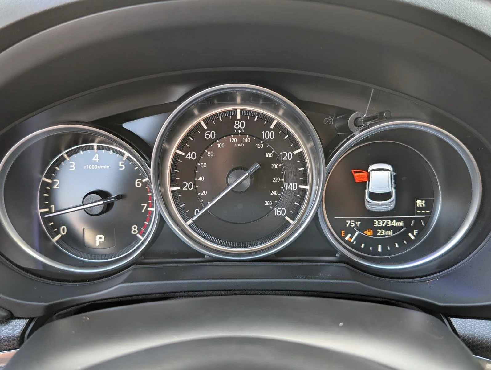 Used 2025 Polymetal Gray Metallic Mazda 2.5 S Carbon Edition image 28