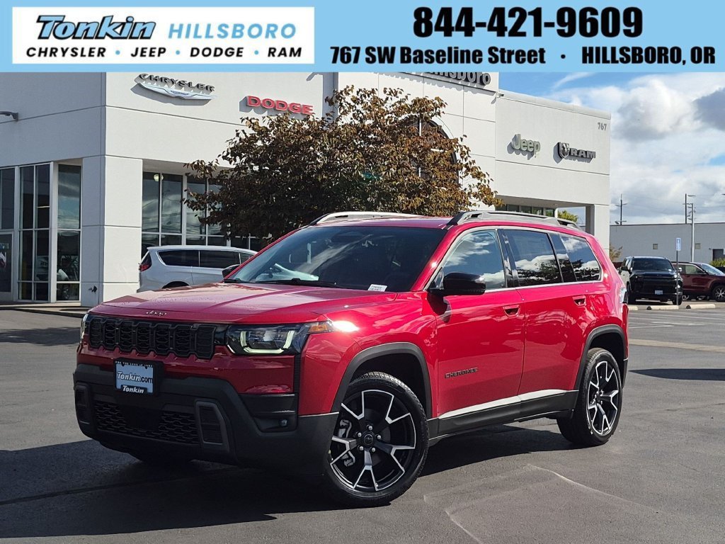 New 2026 Red Hot Pearl-Coat Exterior Paint Jeep Limited image 1
