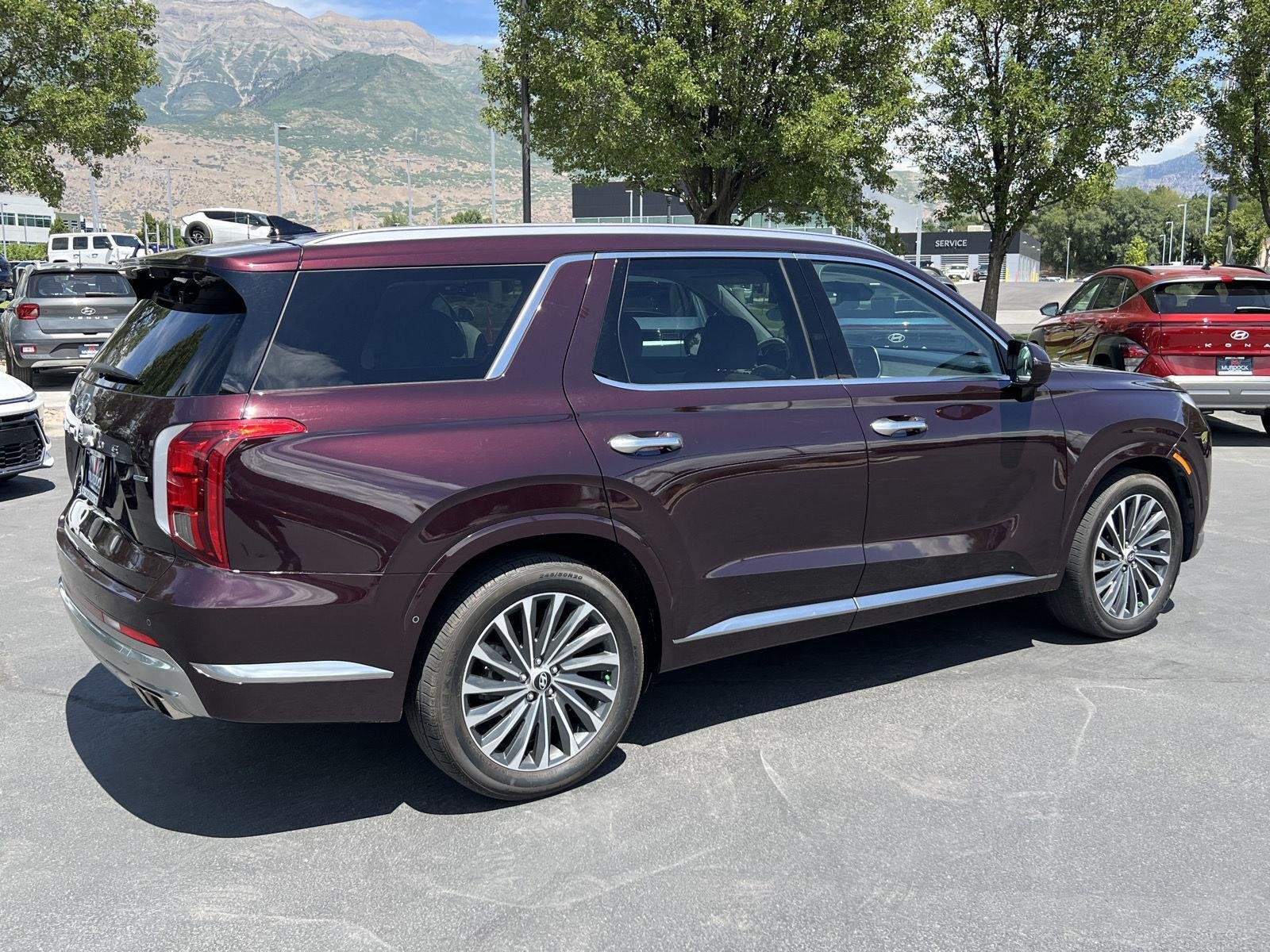 Certified Used 2024 Sierra Burgundy Hyundai Calligraphy image 7