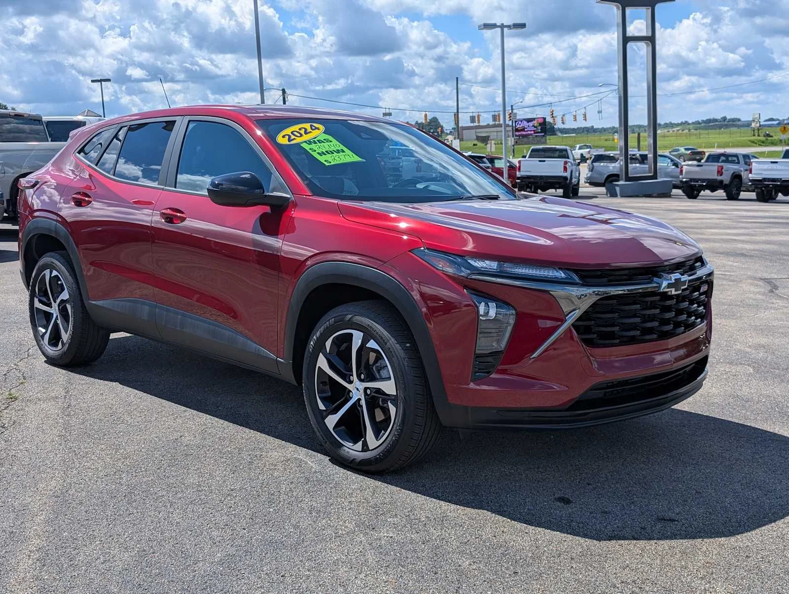 Used 2024 Crimson Metallic Chevrolet 1RS image 6