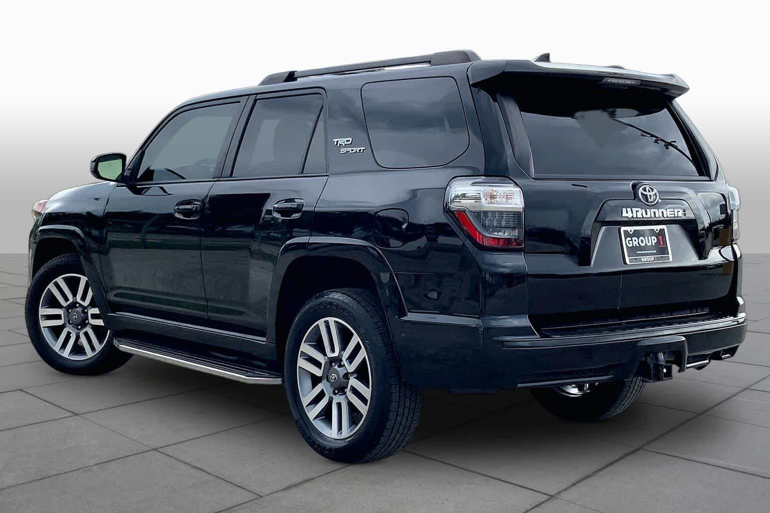 Used 2022 Midnight Black Metallic Toyota TRD Sport image 12