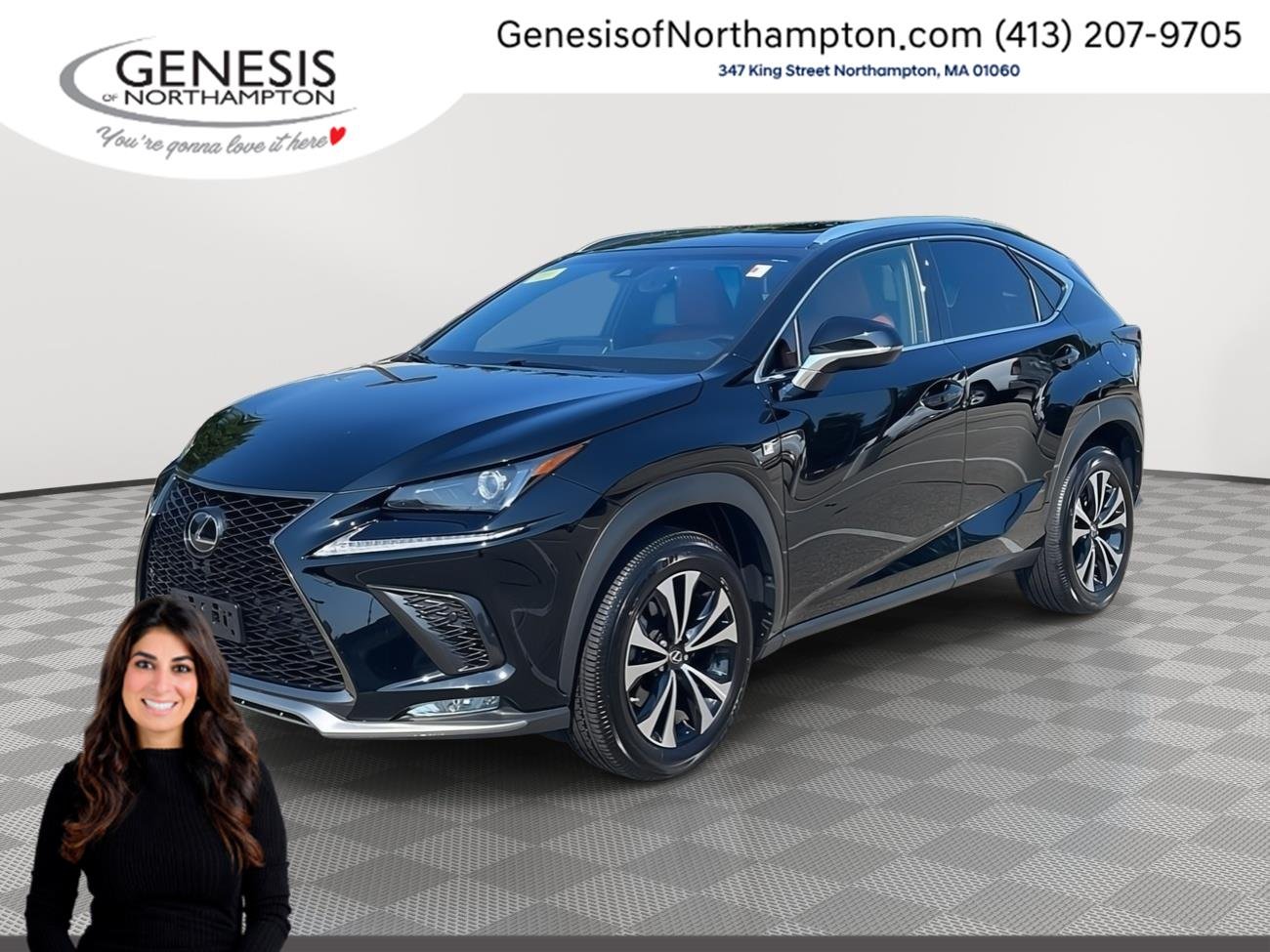 Used 2019 Obsidian Lexus NX 300 F SPORT image 1