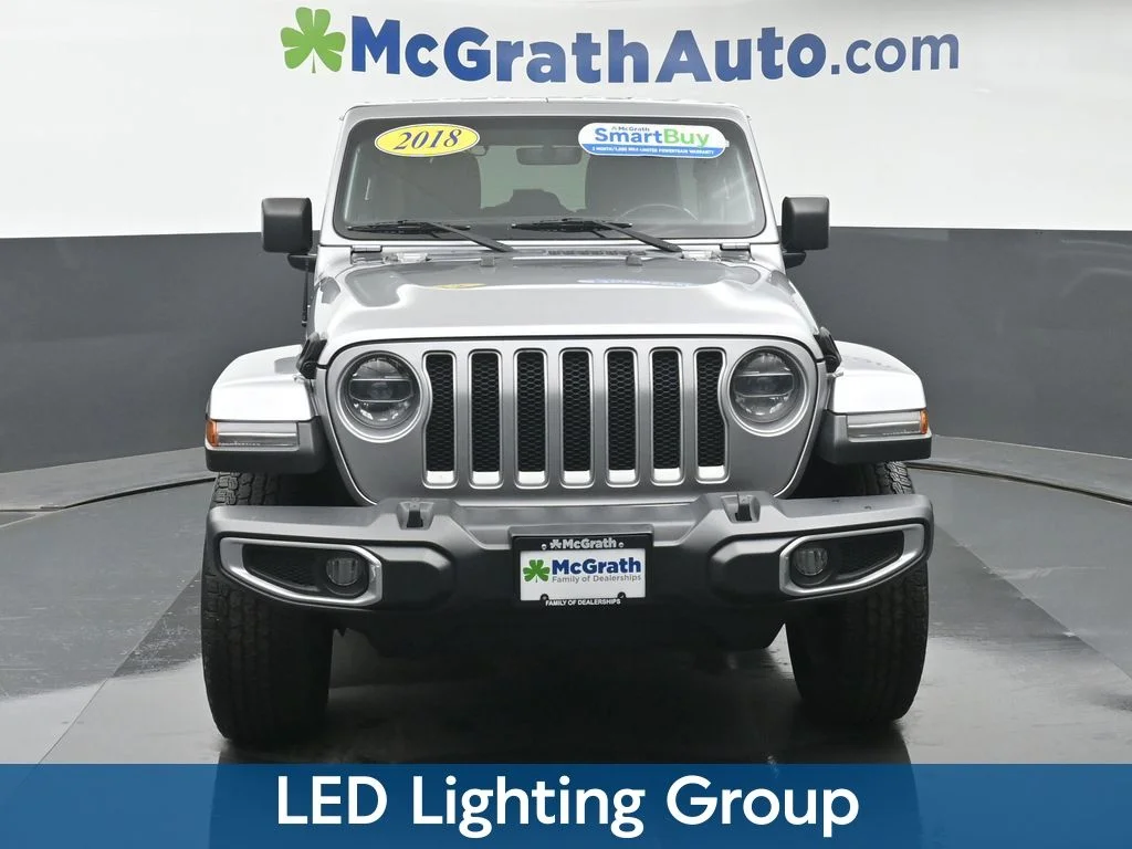 Used 2018 Silver Jeep Unlimited Sahara image 5