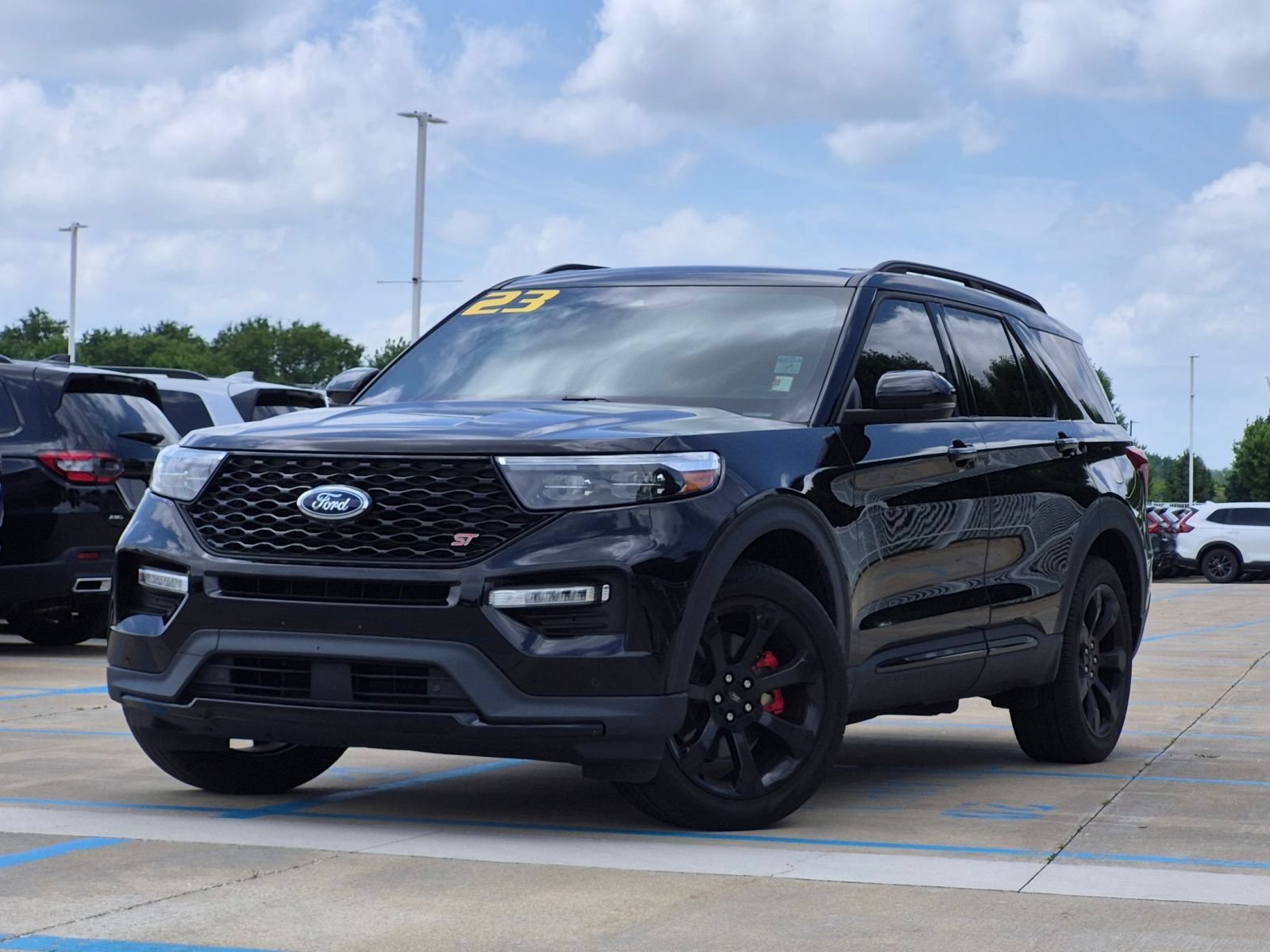 Used 2023 Agate Black Metallic Ford ST 4WD image 2