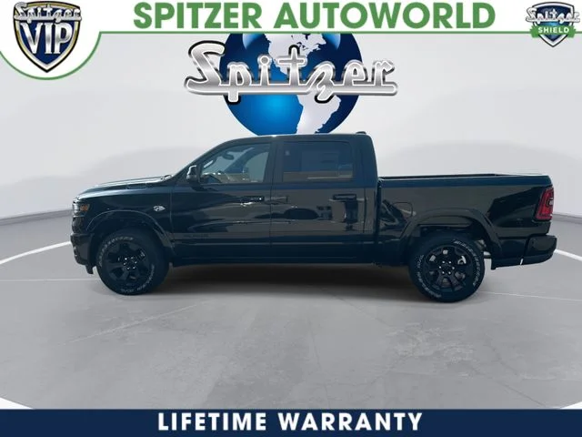 New 2026 Diamond Black Crystal Pearl-Coat Exterior Paint RAM Big Horn/Lone Star image 6