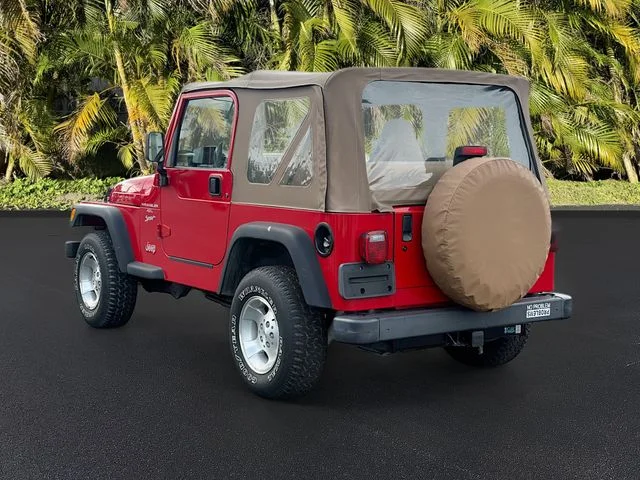 Used 2001 Red Jeep Sport image 7