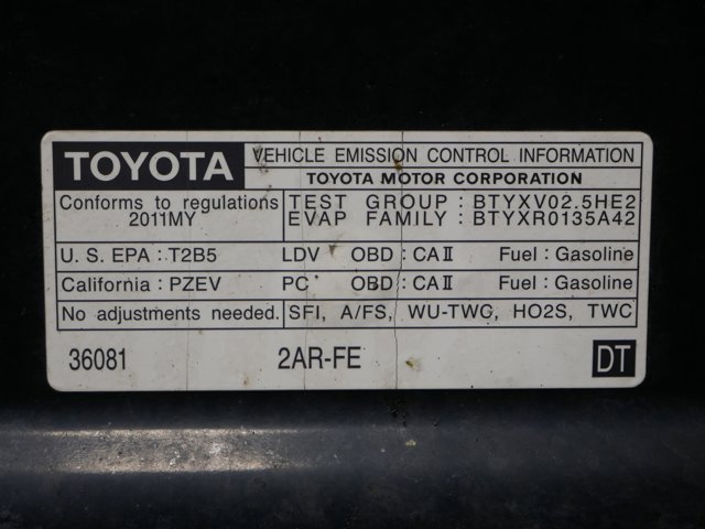 Used 2011 Black Toyota XLE w/ Extra Value Pkg image 31