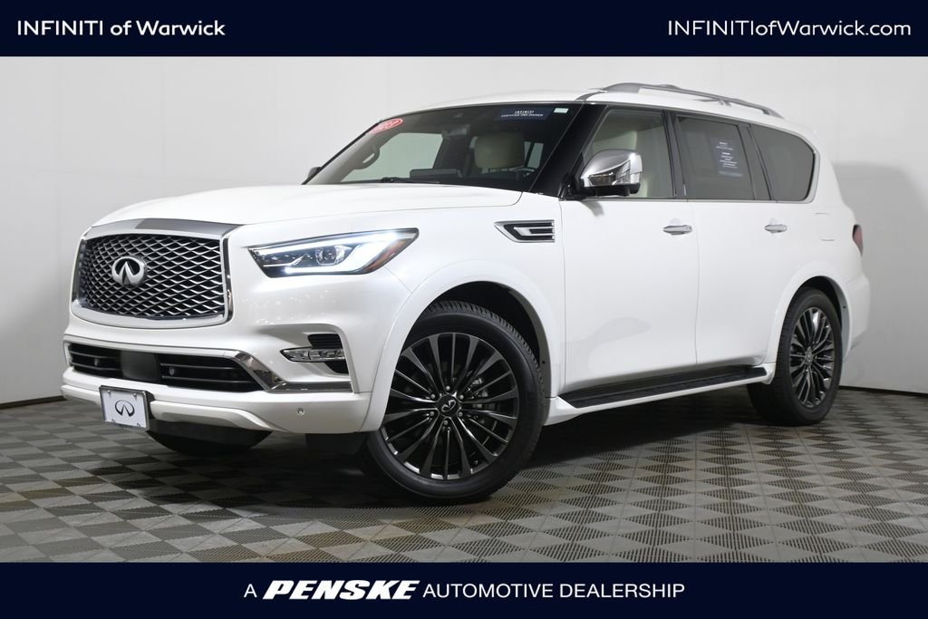 Certified Used 2023 White INFINITI Sensory image 1