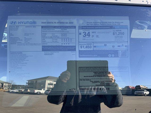 New 2026 Hampton Gray Hyundai SE image 13