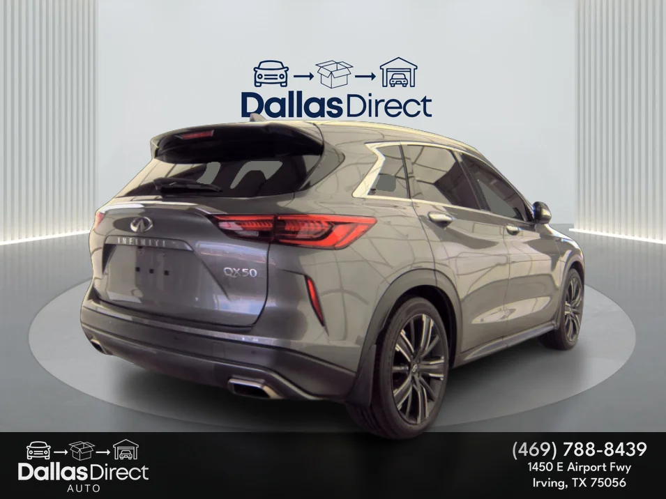 Used 2021 Graphite Shadow INFINITI LUXE image 6