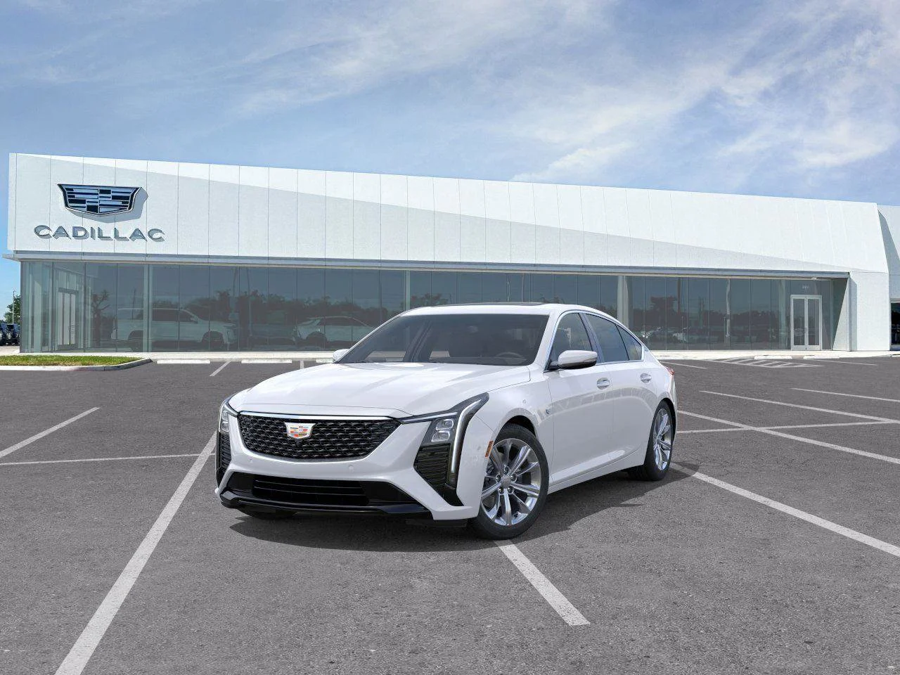 New 2026 Summit White Cadillac Premium Luxury image 8