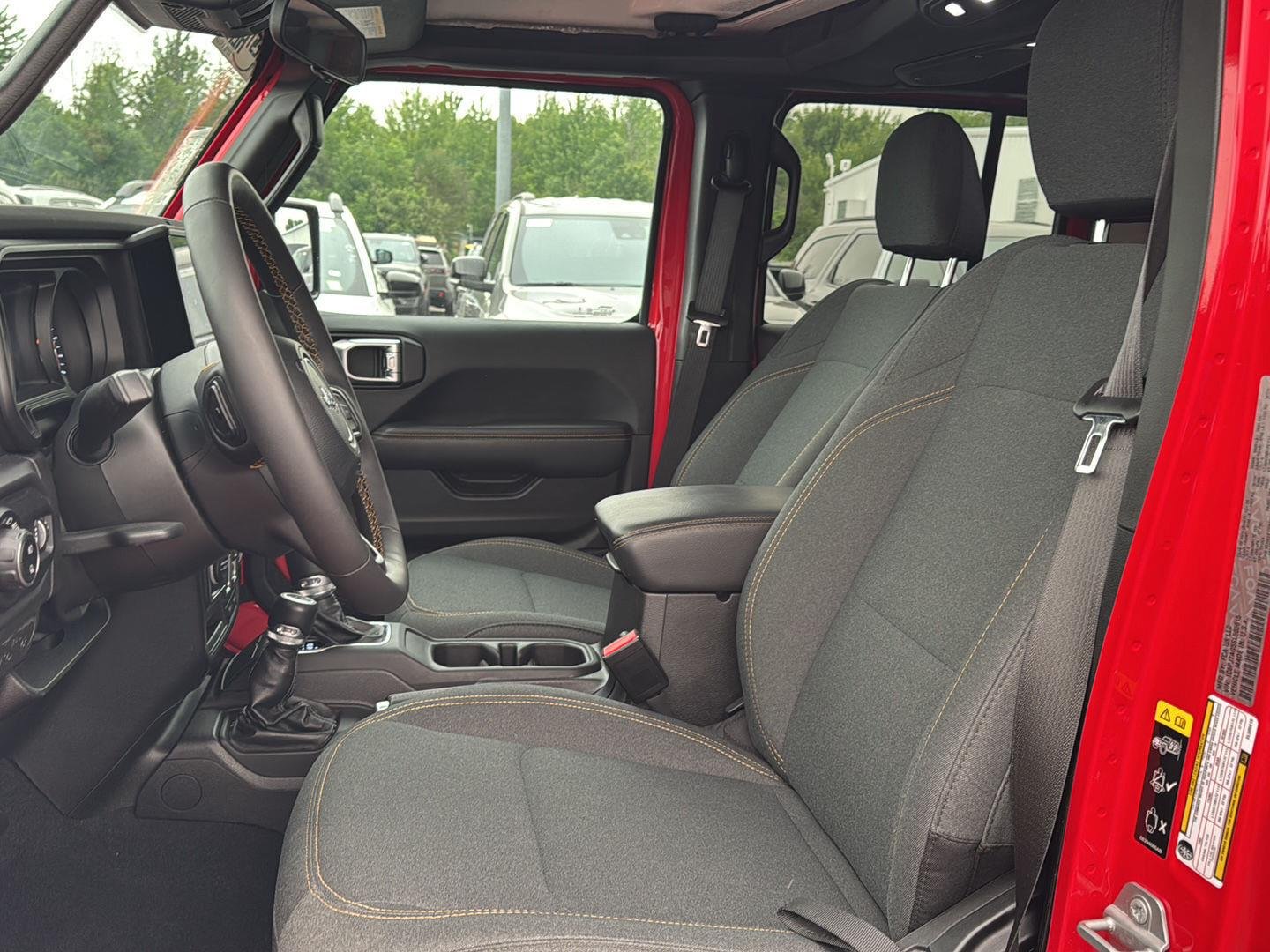 Used 2025 Firecracker Red Clearcoat Jeep Texas Trail image 6