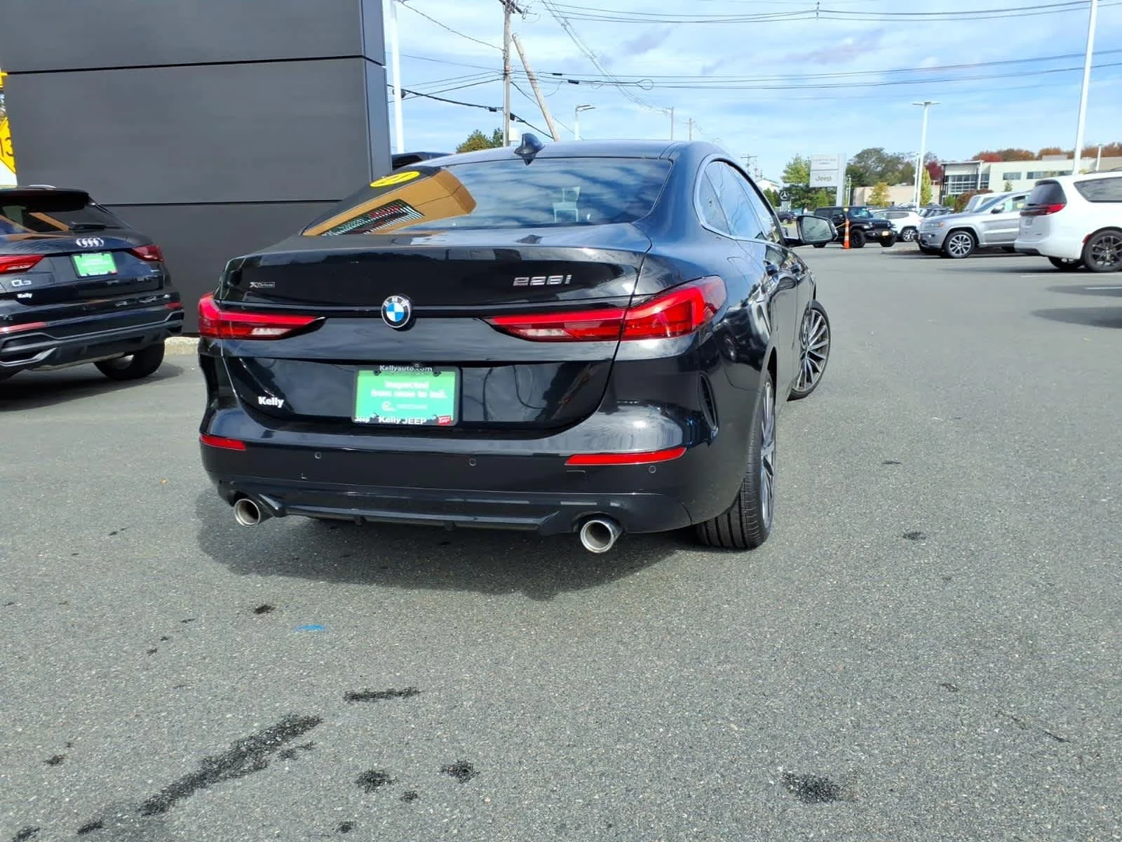 Certified Used 2021 Black Sapphire Metallic BMW 228i xDrive image 8