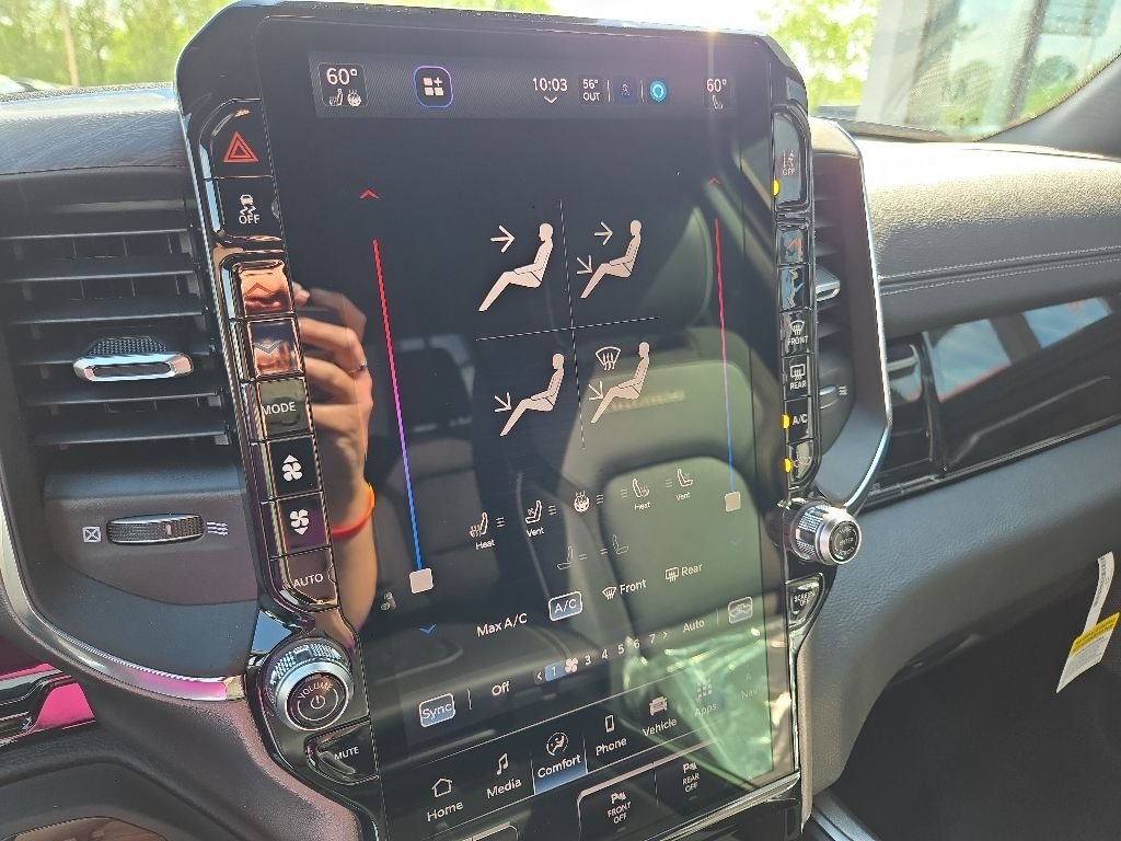 New 2026 Forged Blue Metallic Exterior Paint RAM Laramie image 63