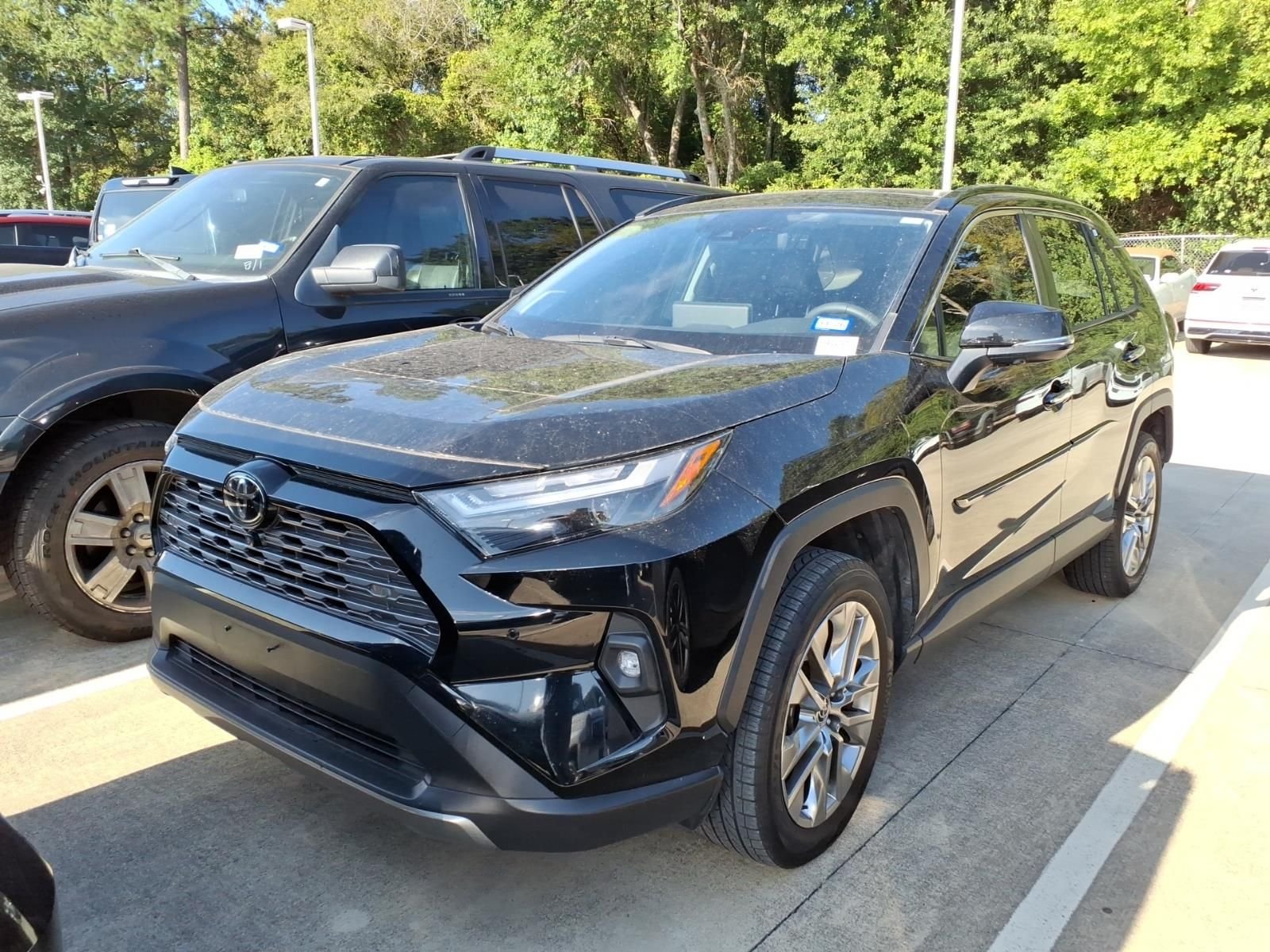Used 2023 Midnight Black Metallic Toyota Limited image 3