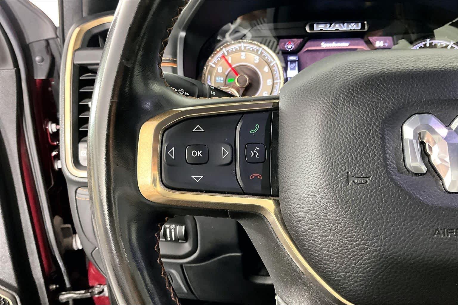 Used 2022 Delmonico Red Pearlcoat Ram Longhorn image 23