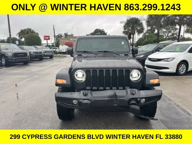 Used 2021 Gray Jeep Willys image 2