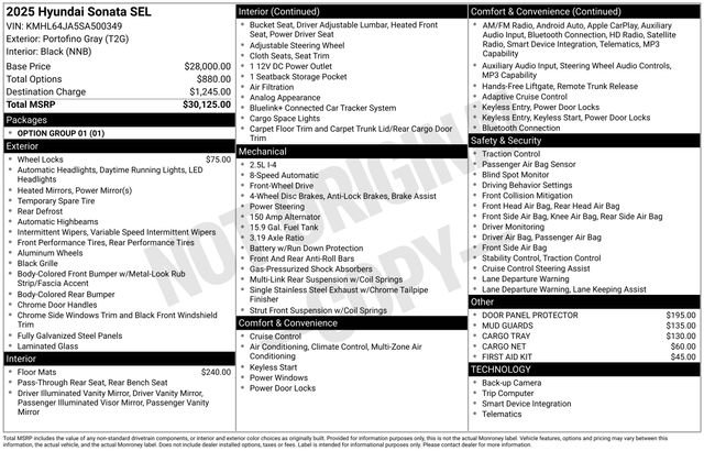 Certified Used 2025 Gray Hyundai SEL image 31