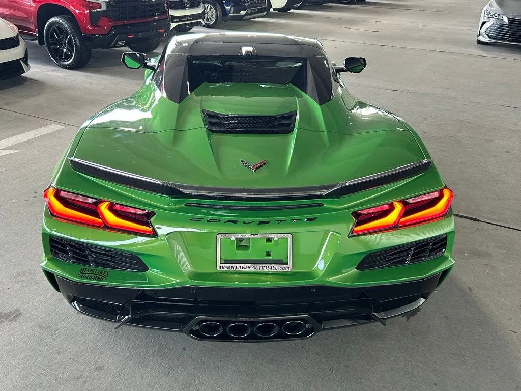 Used 2026 Roswell Green Metallic Chevrolet Z06 image 8