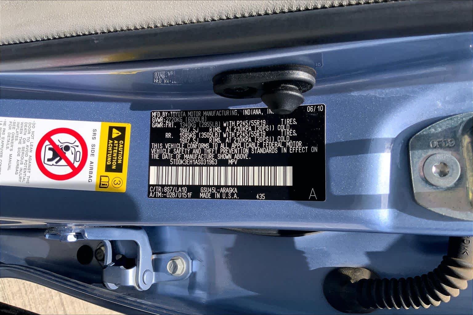 Used 2010 Waveline Pearl Toyota Limited image 30