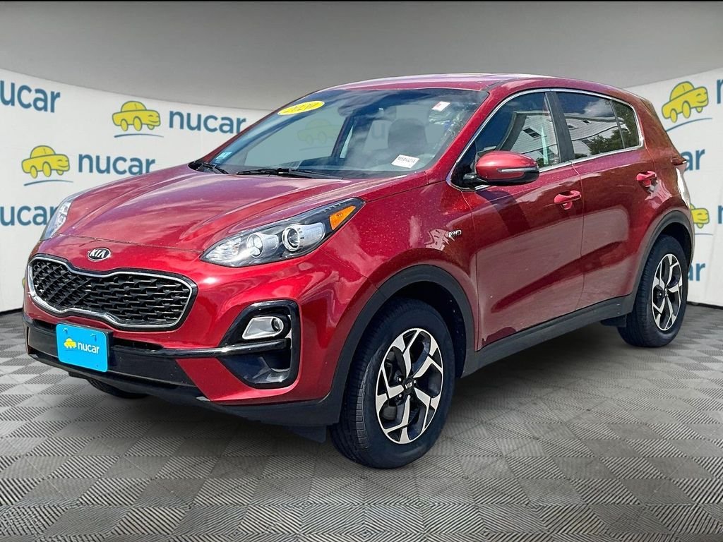 Used 2020 Red Kia LX image 3