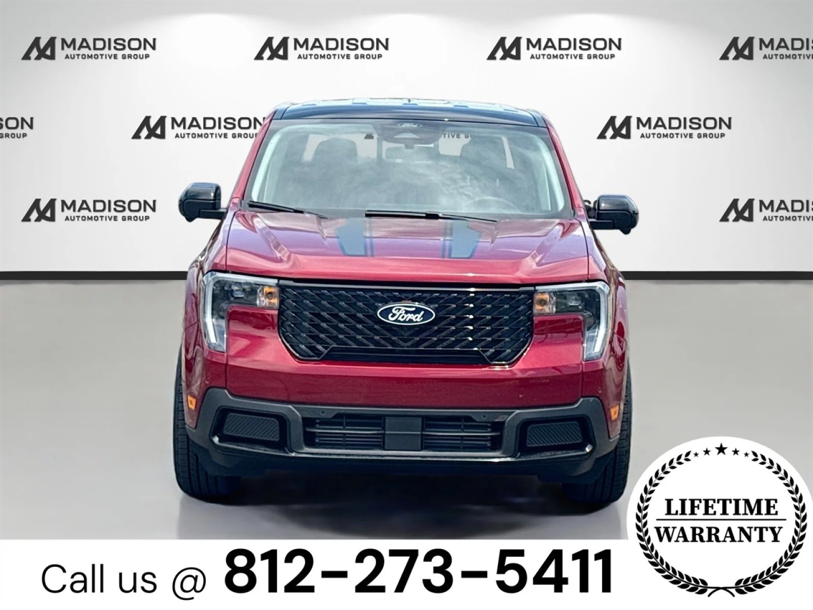 New 2026 Ruby Red Metallic Tinted Clearcoat Ford Lariat® image 2