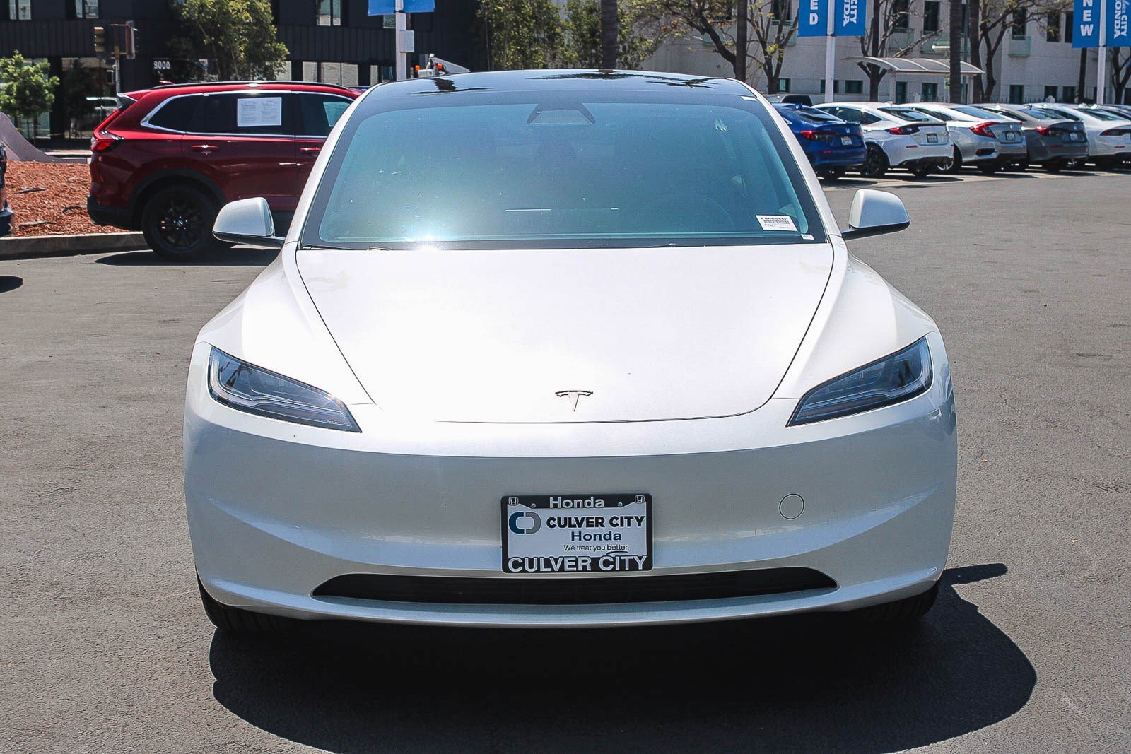 Used 2025 Tesla Model 3 Long Range with VIN 5YJ3E1EAXSF886645 for sale in Culver City, CA