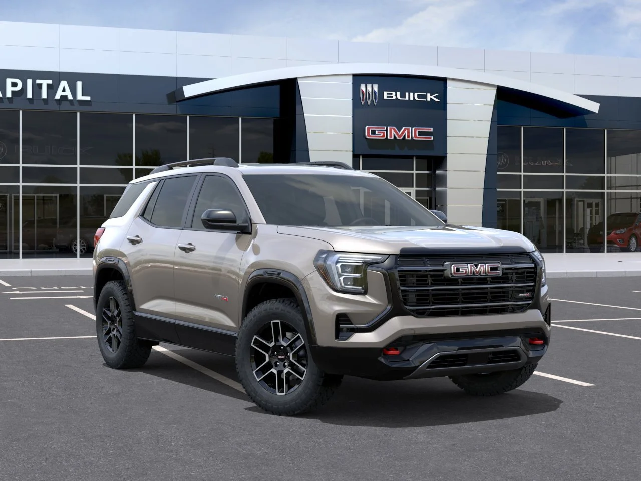 New 2027 Riverstone Metallic GMC AWD AT4 image 7
