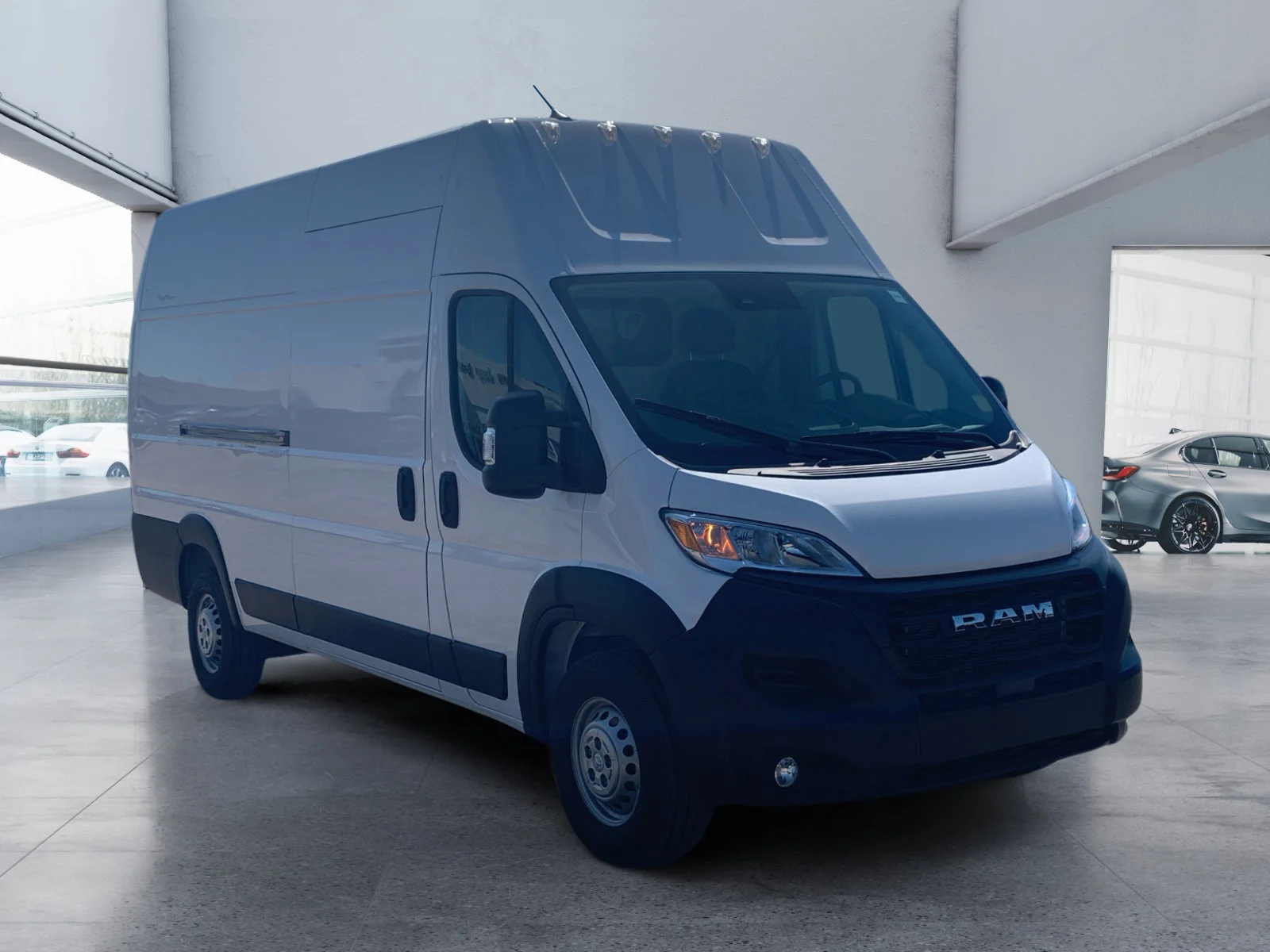 New 2026 Bright White Ram Tradesman * - Super High Roof - Cargo Partition - Adaptive Cruise - Remote Start & More! image 7
