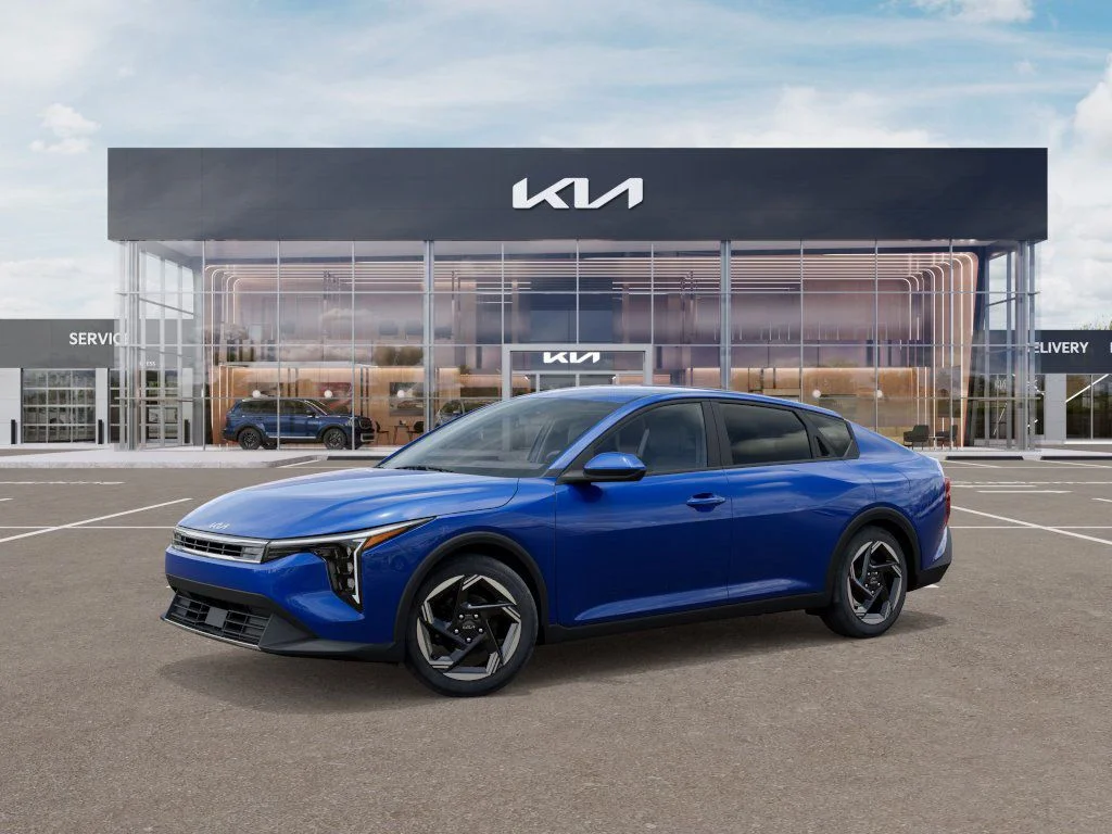 New 2025 Deep Sea Blue Kia EX image 2
