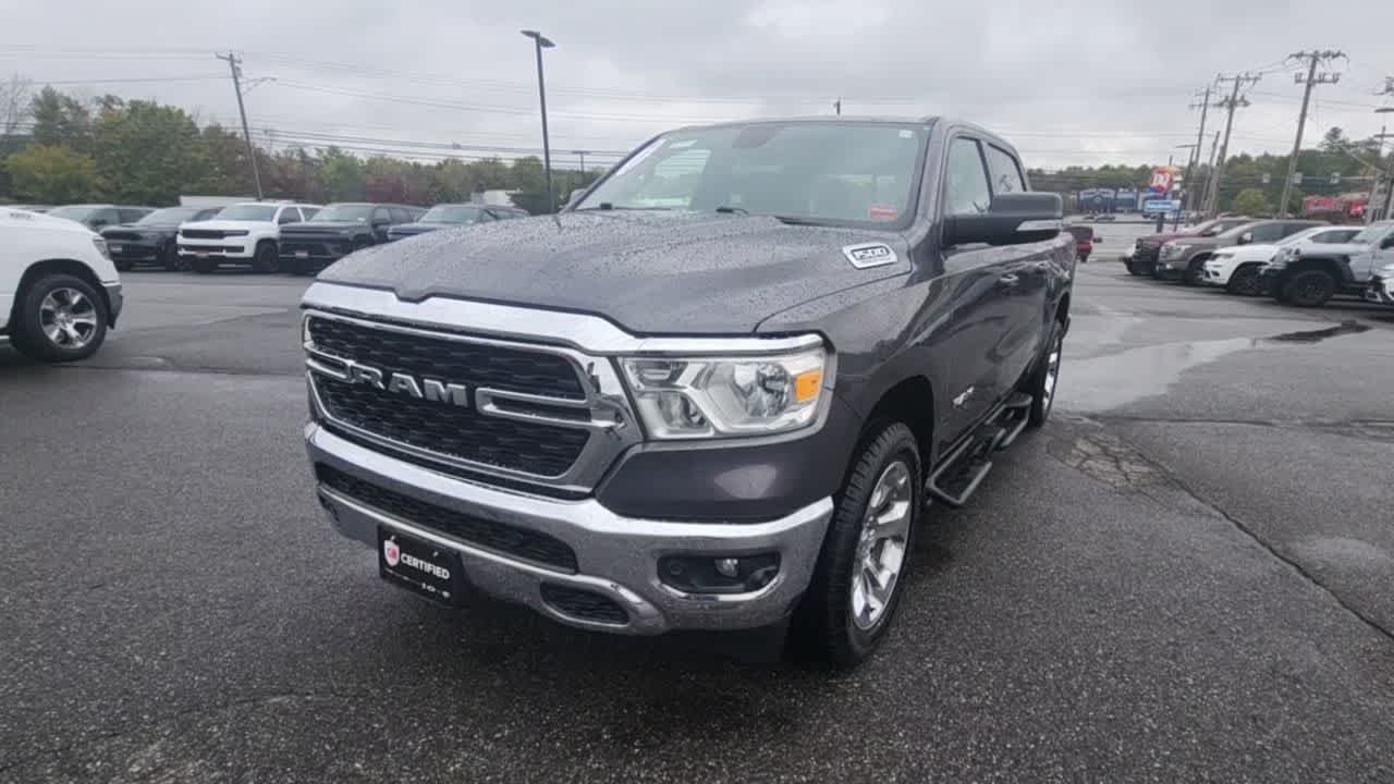 Used 2022 Granite Crystal Metallic Clearcoat Ram Big Horn image 5