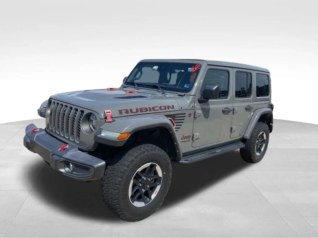 Used 2022 Gray Jeep Unlimited Rubicon image 2