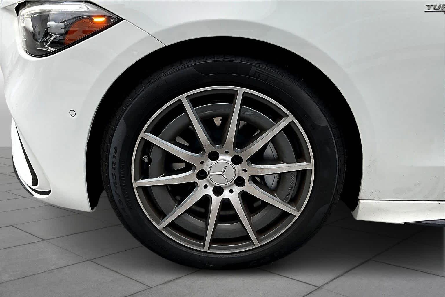Certified Used 2025 Polar White Mercedes-Benz AMG® C 43 image 10