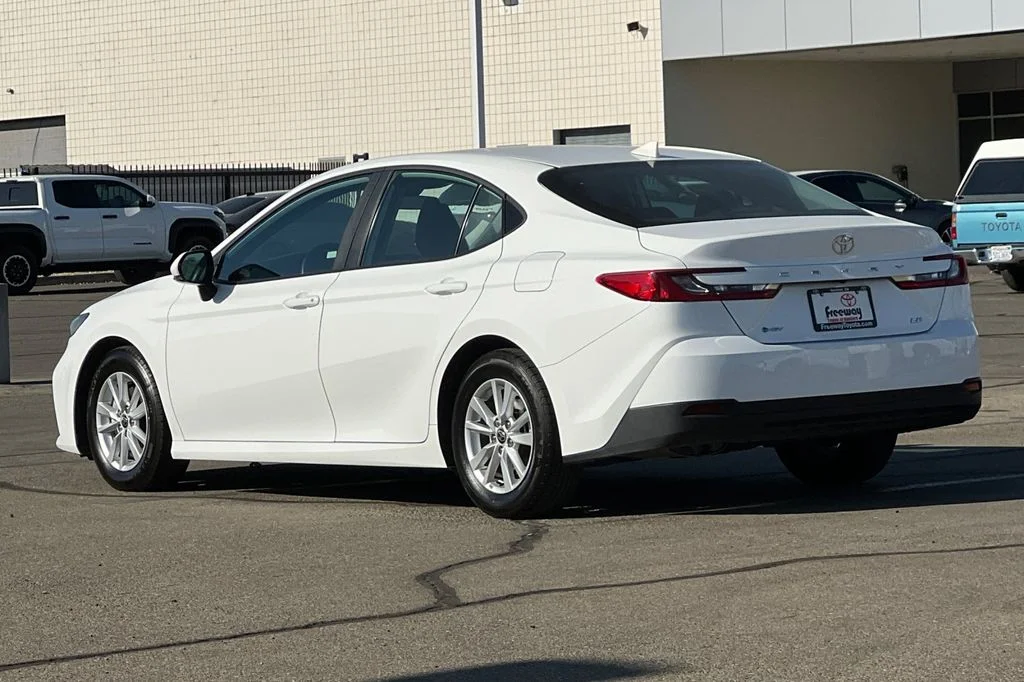 Used 2025 White Toyota LE image 7
