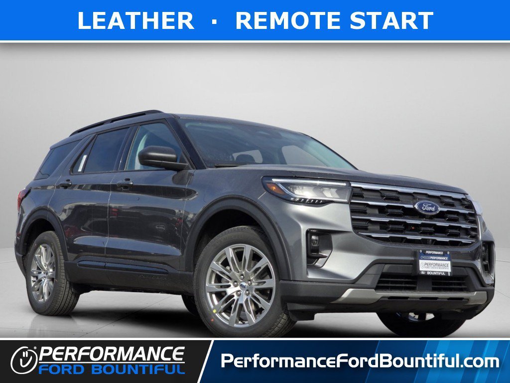 New 2026 Carbonized Gray Metallic Ford Active image 1