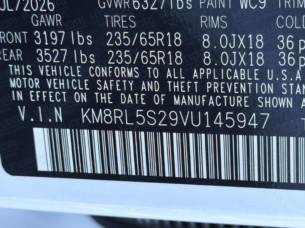 New 2027 White Hyundai SEL FWD image 32