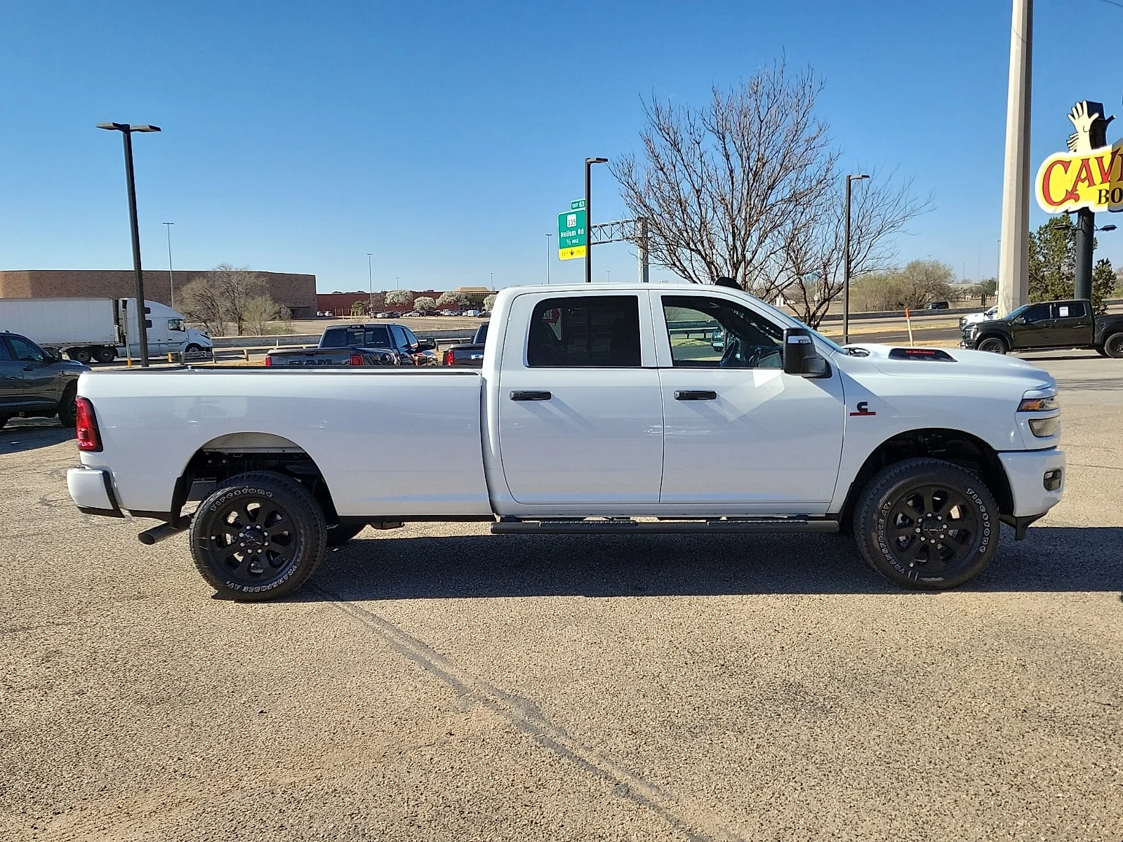 New 2026 PW7 Bright Whit Ram BLACK EXPRESS CREW CAB 4X4 8