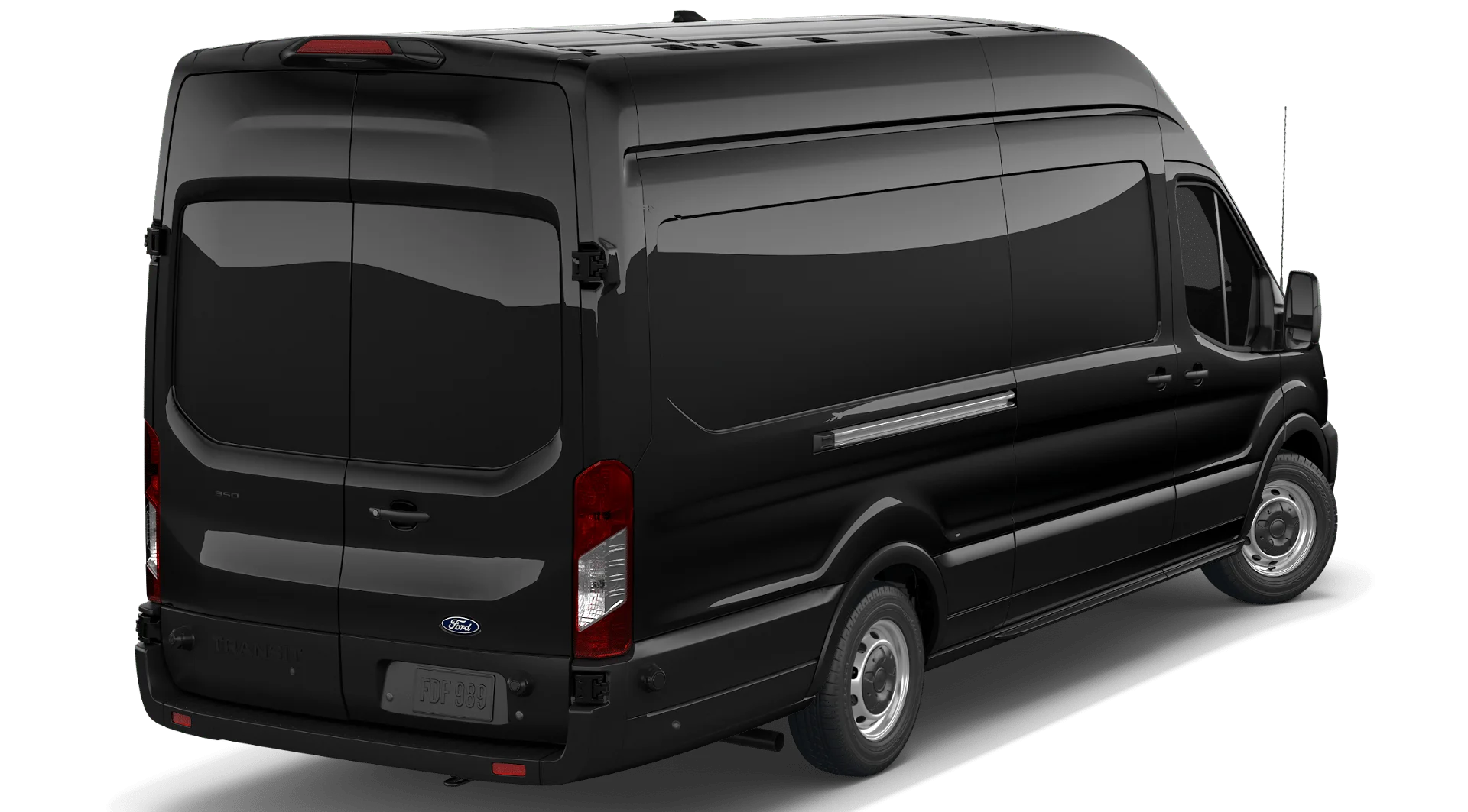 New 2027 Agate Black Metallic Ford Cargo Van image 3